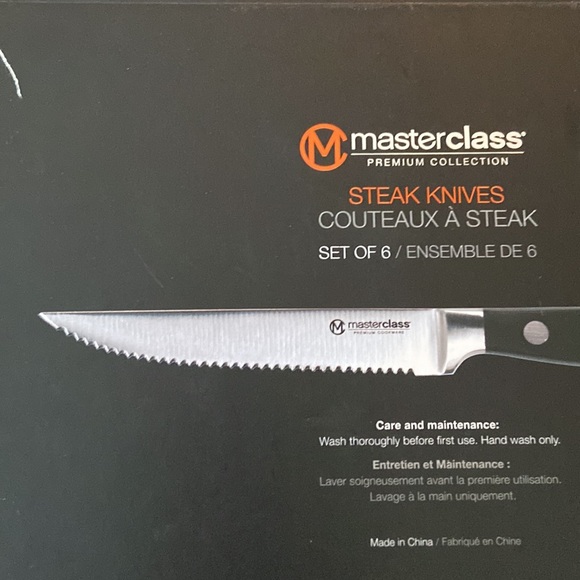 Master Class  Steak Knives - Picture 6 of 7